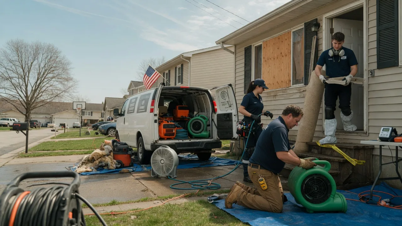 Water Damage Restoration in Rose Hill, IA near me